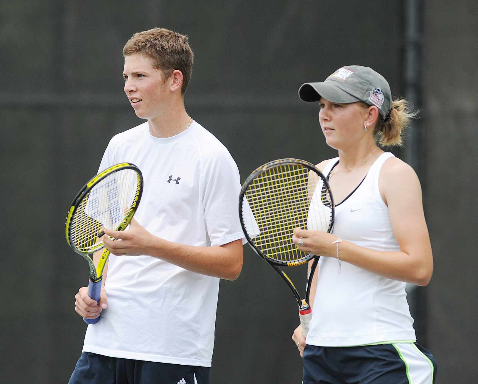 Tennis: Kolby and Kenna Kilgo, Midway
